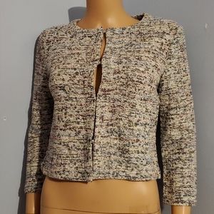 💜NWT PHILOSOPHY LOP AND HOOK BLAZER JACKET